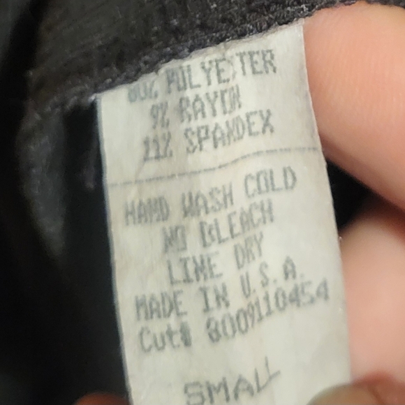 Kylie Paige Black Turtleneck Maxi Jersey Dress Slit In Back Size Small - Picture 4 of 5